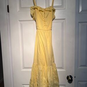 Lucky Brand Yellow Sundress